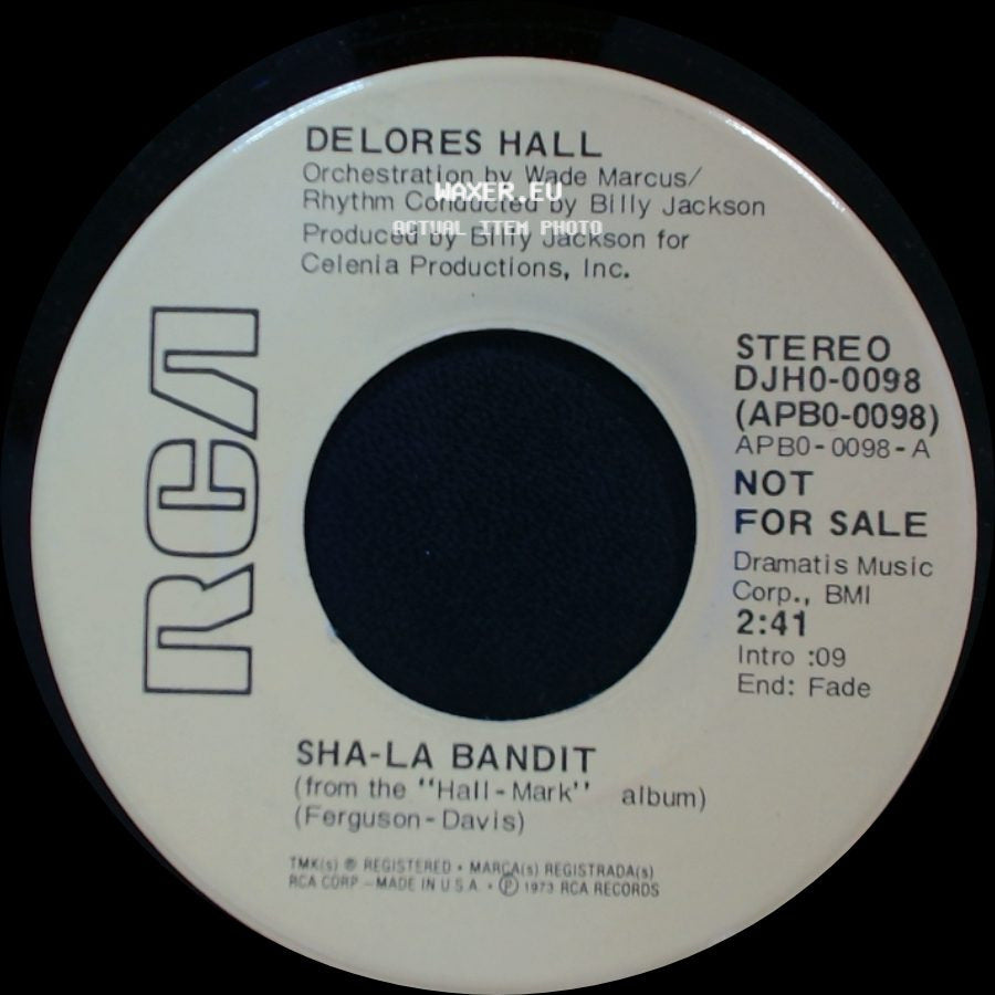 Delores Hall - Sha-La Bandit / Sha-La Bandit side B