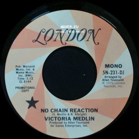 Victoria Medlin - No Chain Reaction / No Chain Reaction side A