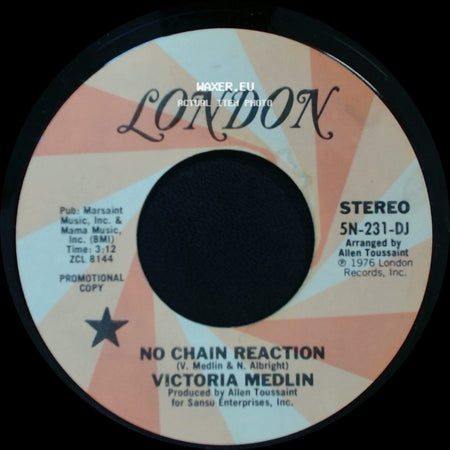 Victoria Medlin - No Chain Reaction / No Chain Reaction side A