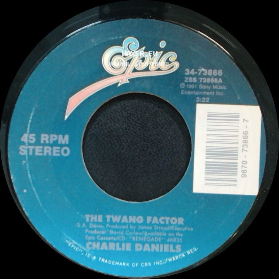 Charlie Daniels - The Twang Factor / Old Rock 'n Roller side A
