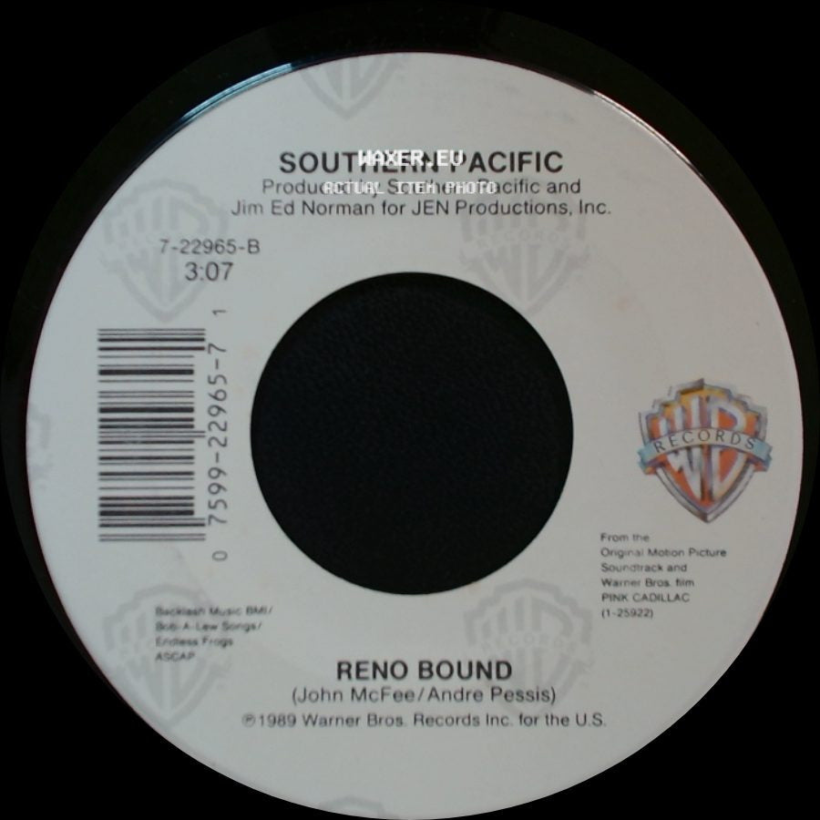 Southern Pacific - Any Way The Wind Blows / Reno Bound side B