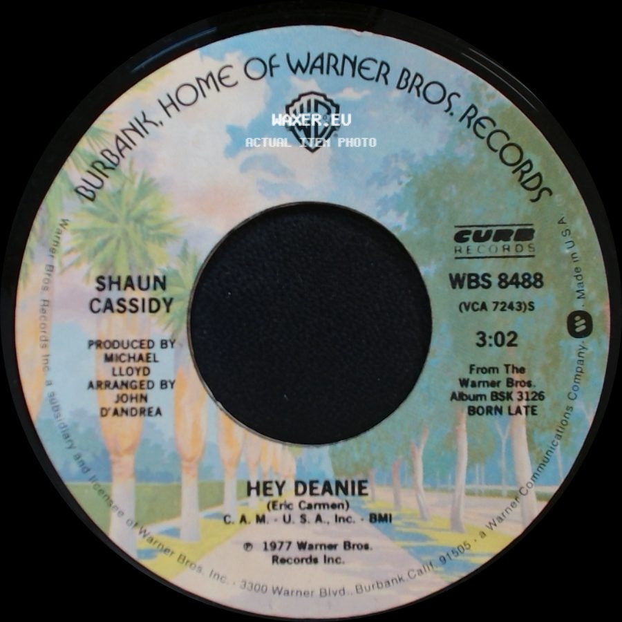 Shaun Cassidy - Hey Deanie / Strange Sensation side A