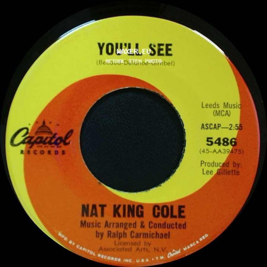 Nat King Cole - Wanderlust / You'll See side B