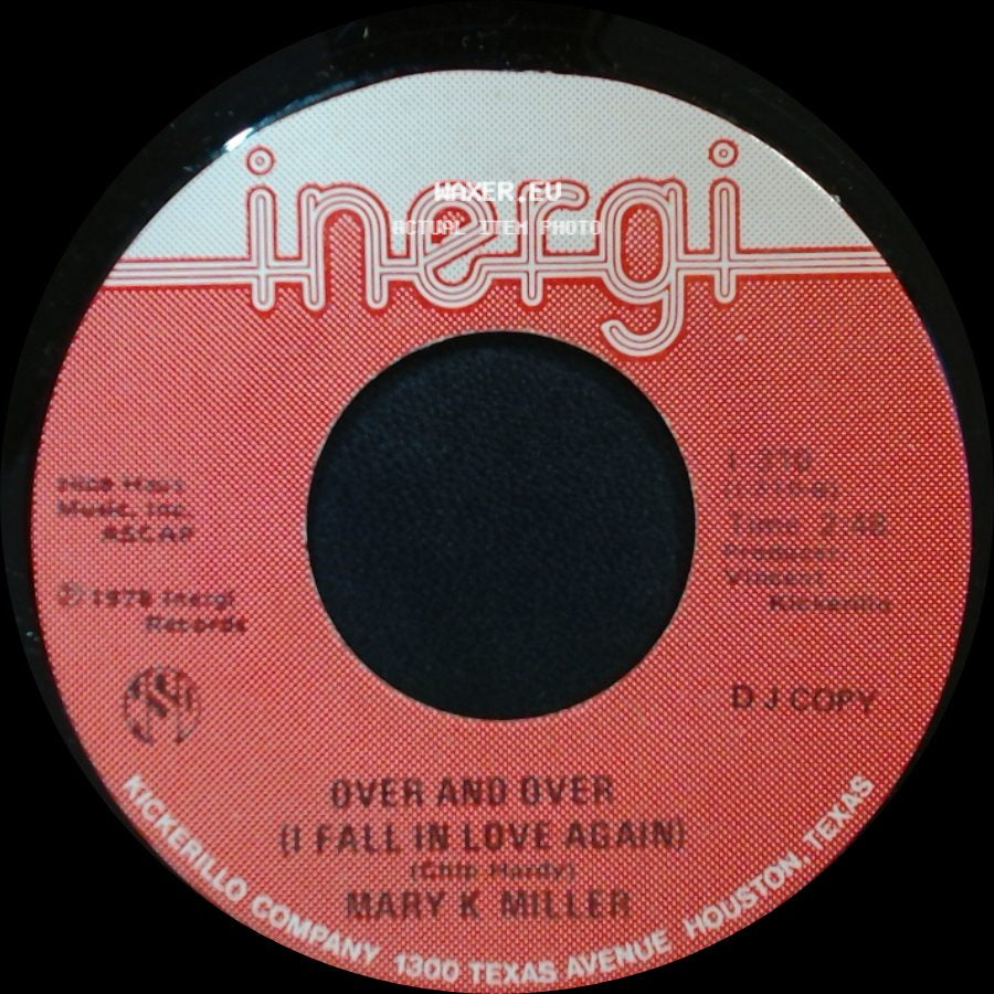 Mary K. Miller - Over And Over (I Fall In Love Again) / Handcuffed To A Heartache side A