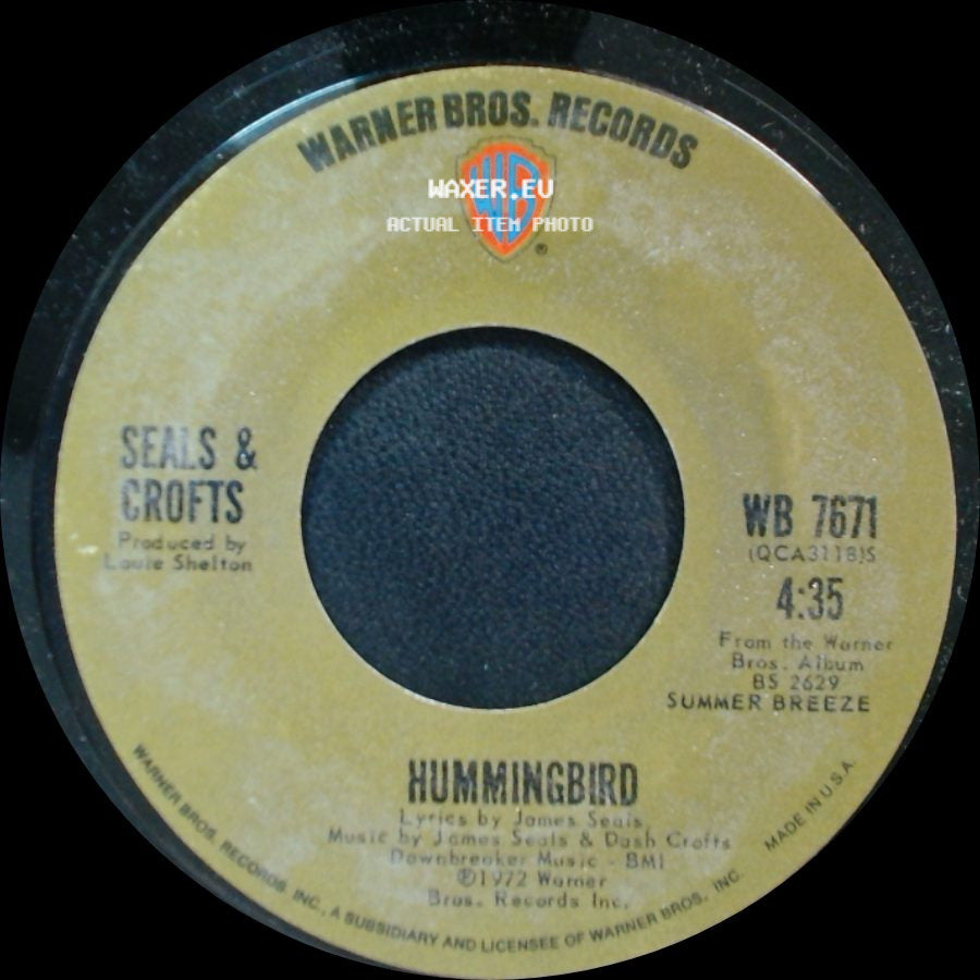 Seals & Crofts - Hummingbird / Say side A