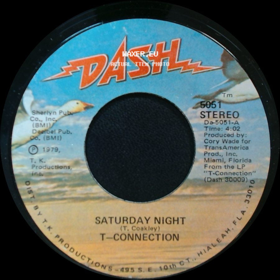 T-Connection - Saturday Night / Prisoner Of My Mind side A