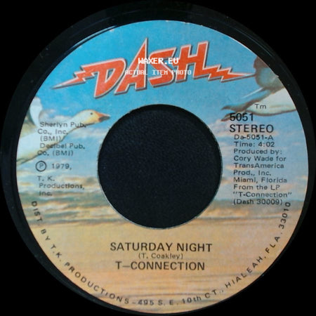 T-Connection - Saturday Night / Prisoner Of My Mind side A