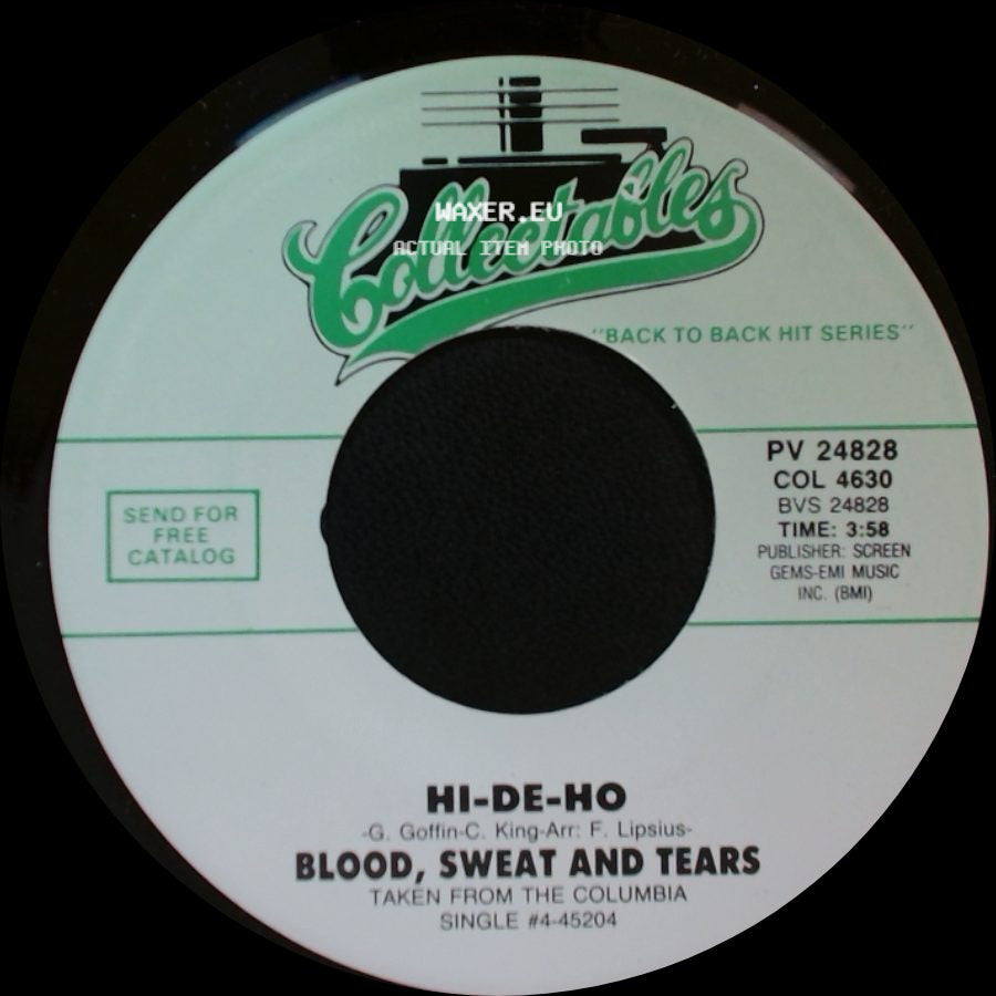 Blood, Sweat And Tears - Hi-De-Ho / Got To Get You Into My Life side A