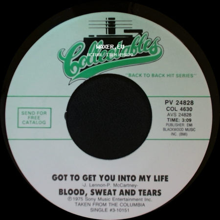 Blood, Sweat And Tears - Hi-De-Ho / Got To Get You Into My Life side B