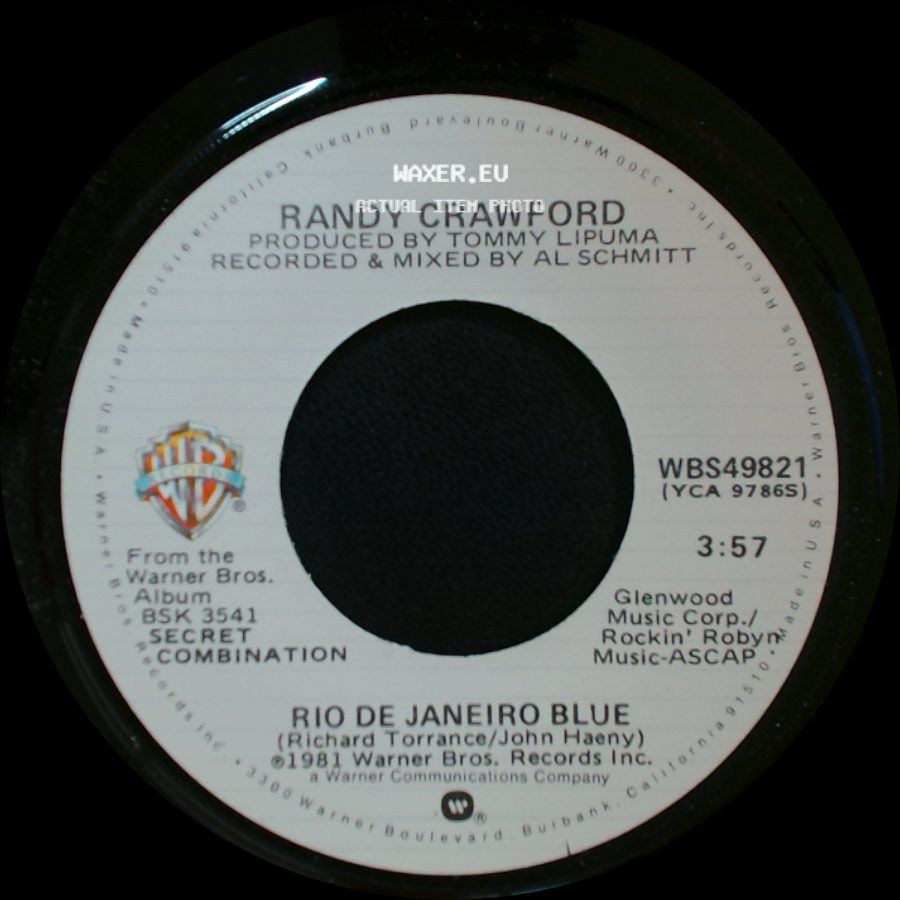 Randy Crawford - Rio De Janeiro Blue / Rainy Night In Georgia side A
