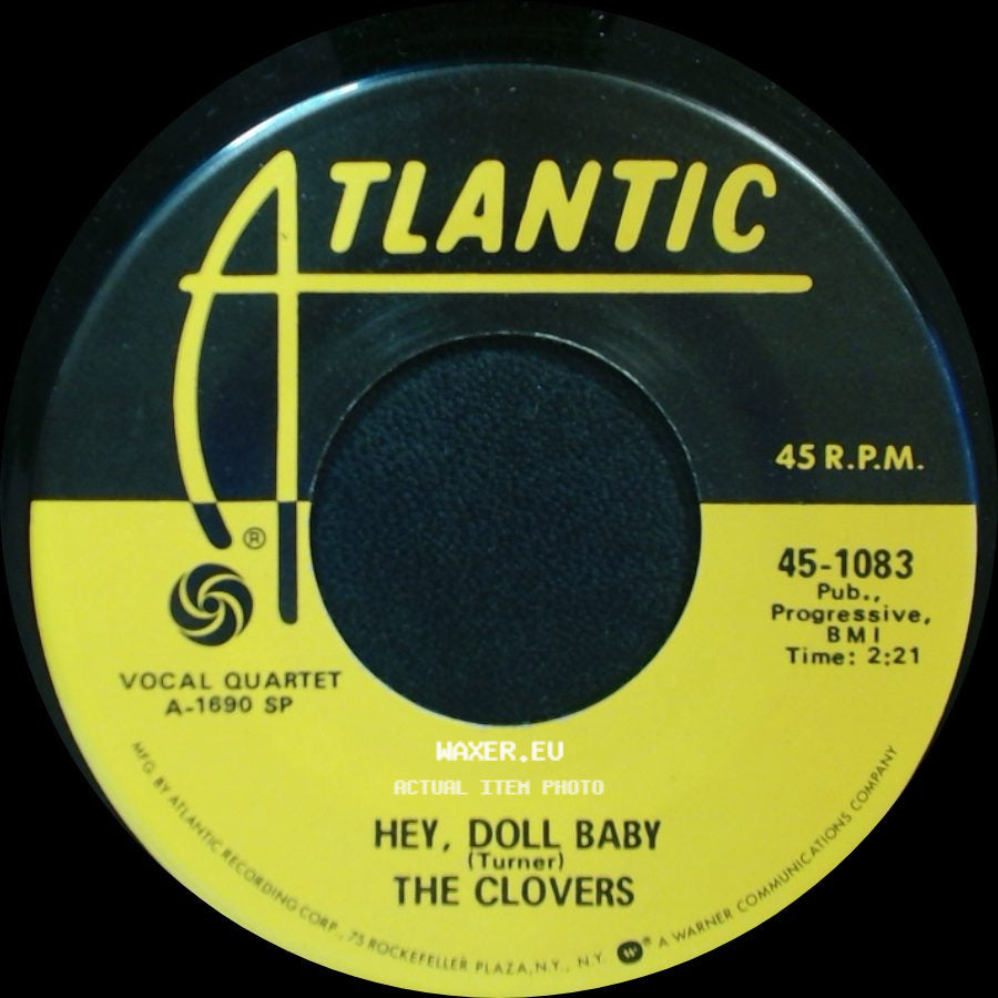 The Clovers - Hey, Doll Baby / Devil Or Angel side A
