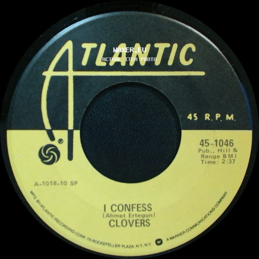 Clovers - I Confess / Alrighty Oh Sweetie side A