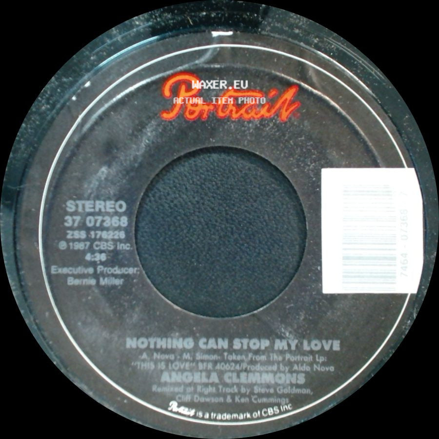 Angela Clemmons - Nothing Can Stop My Love / B.Y.O.B. (Bring Your Own Baby) side A