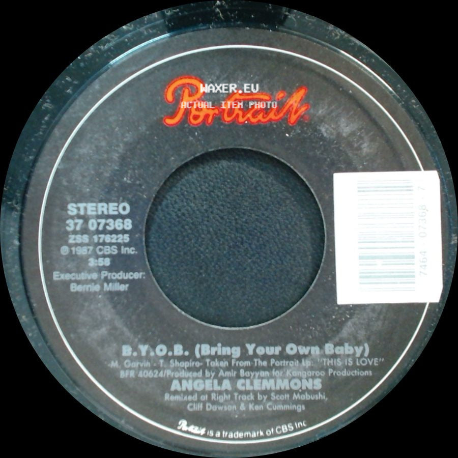 Angela Clemmons - Nothing Can Stop My Love / B.Y.O.B. (Bring Your Own Baby) side B
