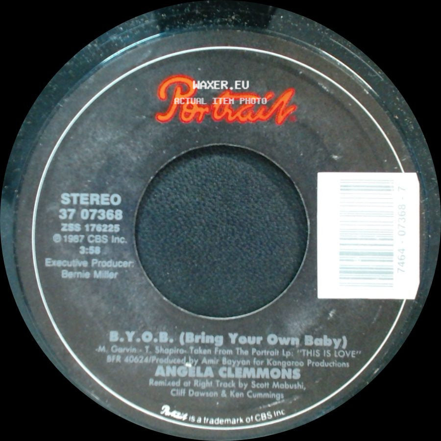 Angela Clemmons - B.Y.O.B. (Bring Your Own Baby) / Nothing Can Stop My Love side A