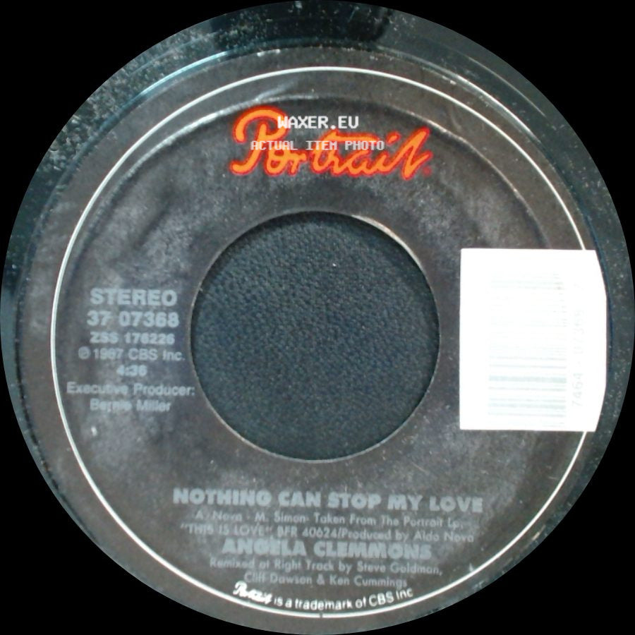 Angela Clemmons - B.Y.O.B. (Bring Your Own Baby) / Nothing Can Stop My Love side B