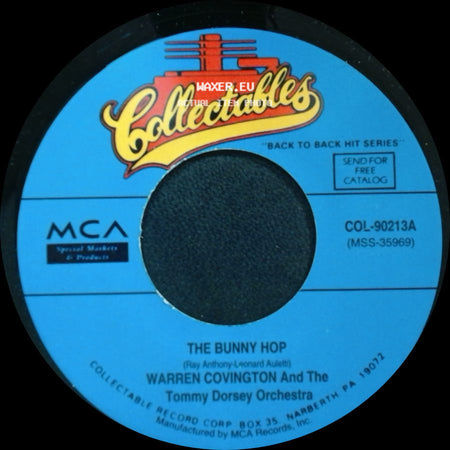 Warren Covington And The Tommy Dorsey Orchestra - The Bunny Hop / Charleston side A