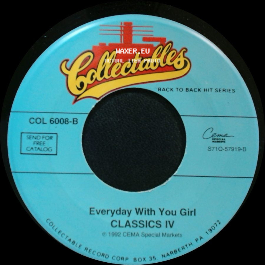 Traces / Classics Iv - Classics Iv / Everyday With You Girl side B