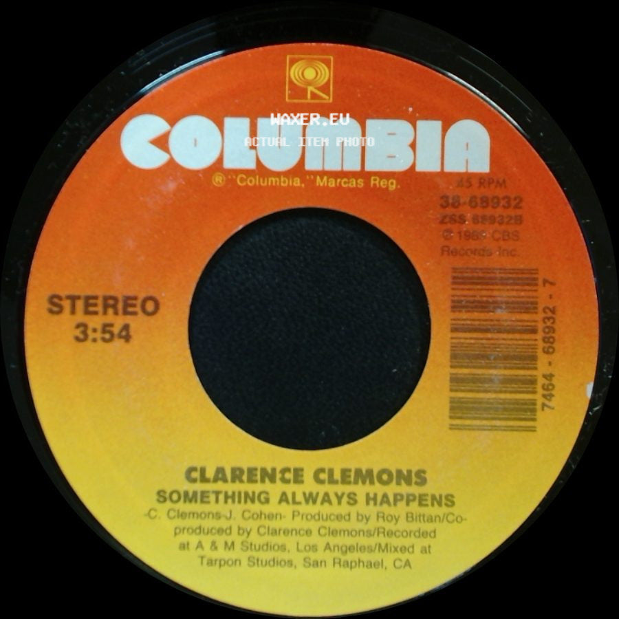 Clarence Clemons - Quarter To Three / Something Always Happens side B