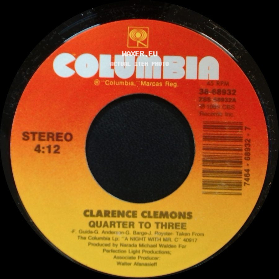 Clarence Clemons - Quarter To Three / Something Always Happens side A