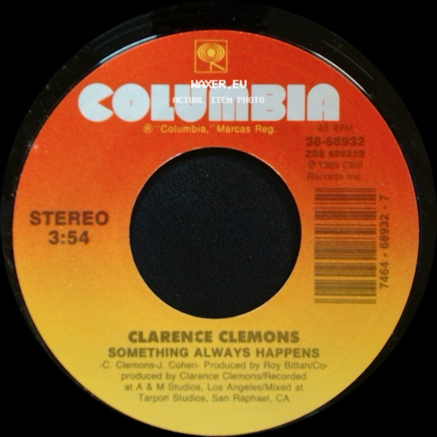 Clarence Clemons - Quarter To Three / Something Always Happens side B