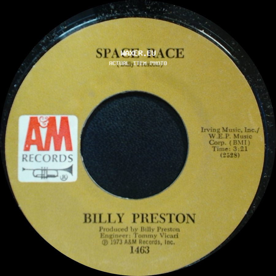 Billy Preston - Space Race / We're Gonna Make It side A