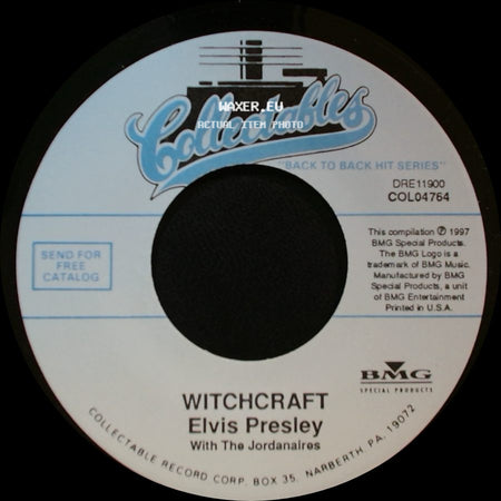 Elvis Presley - Spinout / Witchcraft side B