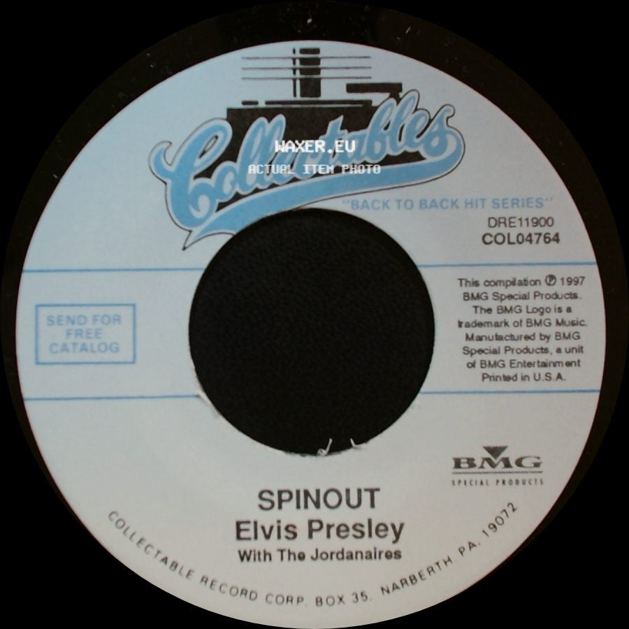 Elvis Presley - Spinout / Witchcraft side A
