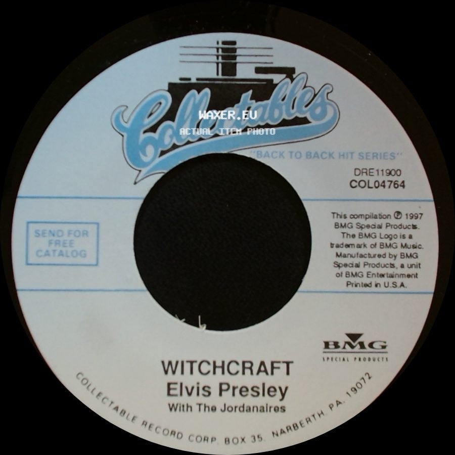 Elvis Presley - Spinout / Witchcraft side B