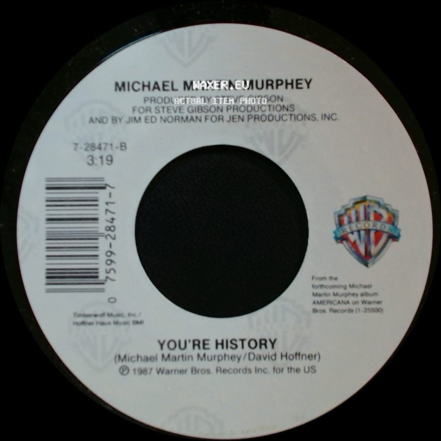 Michael Martin Murphey And Holly Dunn / Michael Martin Murphey - A Face In The Crowd / You're History side B