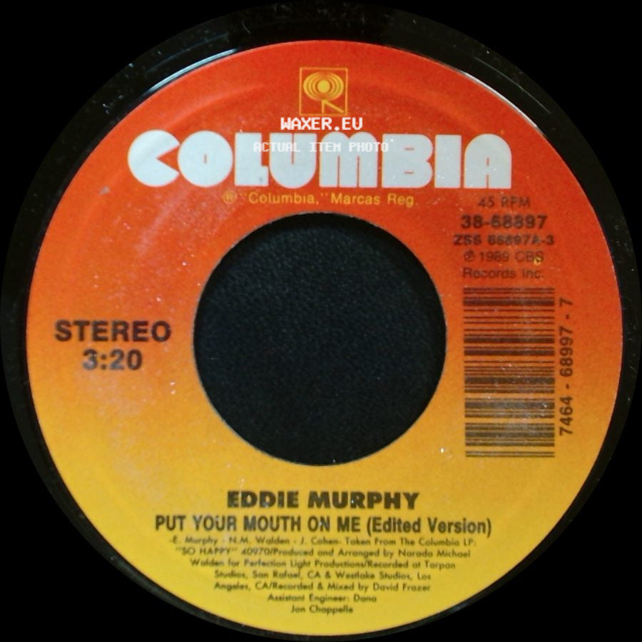 Eddie Murphy - With All I Know / Put Your Mouth On Me (Edited Version) side B