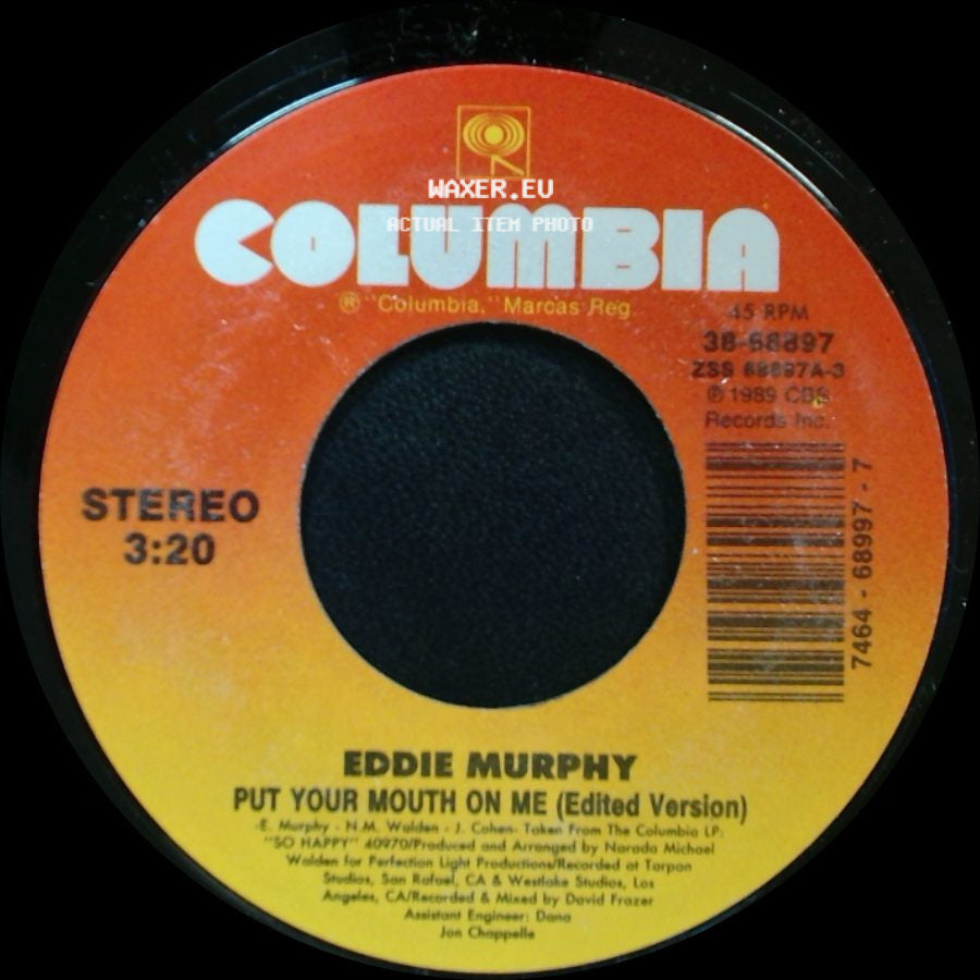Eddie Murphy - With All I Know / Put Your Mouth On Me (Edited Version) side B