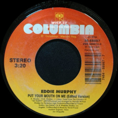 Eddie Murphy - With All I Know / Put Your Mouth On Me (Edited Version) side B