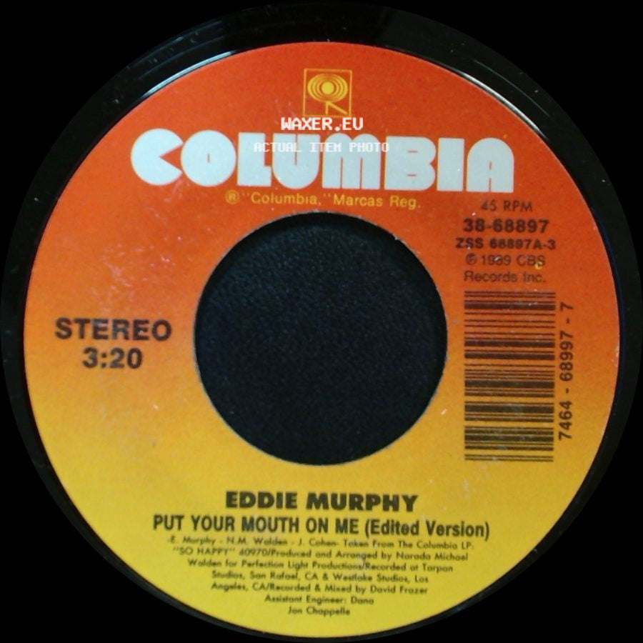 Eddie Murphy - With All I Know / Put Your Mouth On Me (Edited Version) side B