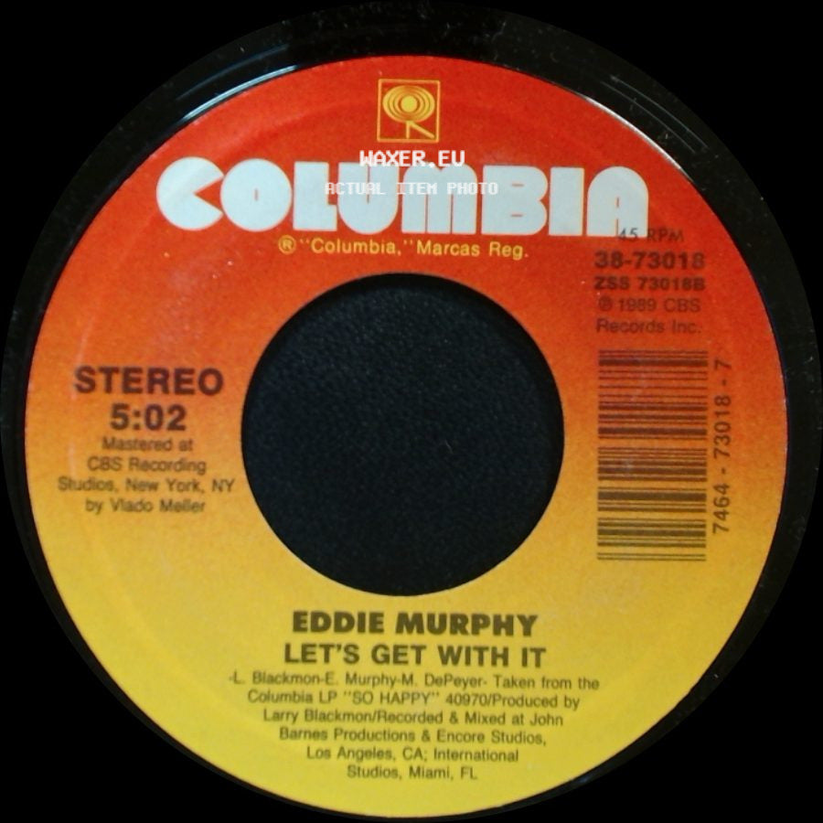 Eddie Murphy - Till The Money's Gone / Let's Get With It side B