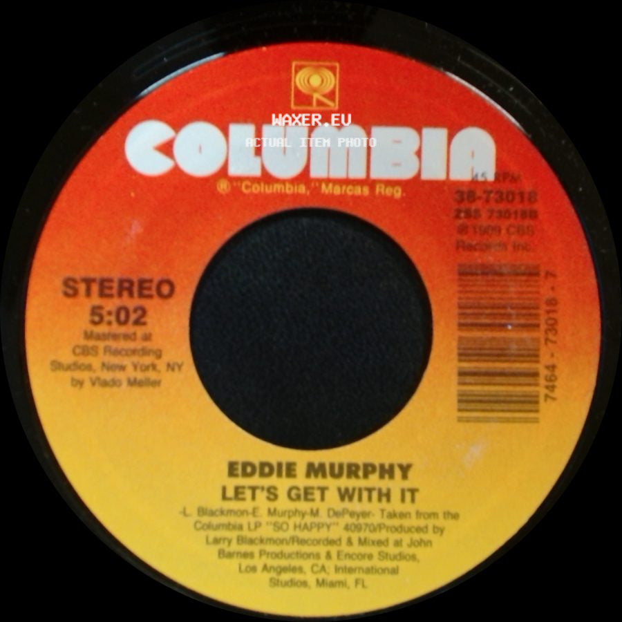 Eddie Murphy - Till The Money's Gone / Let's Get With It side B
