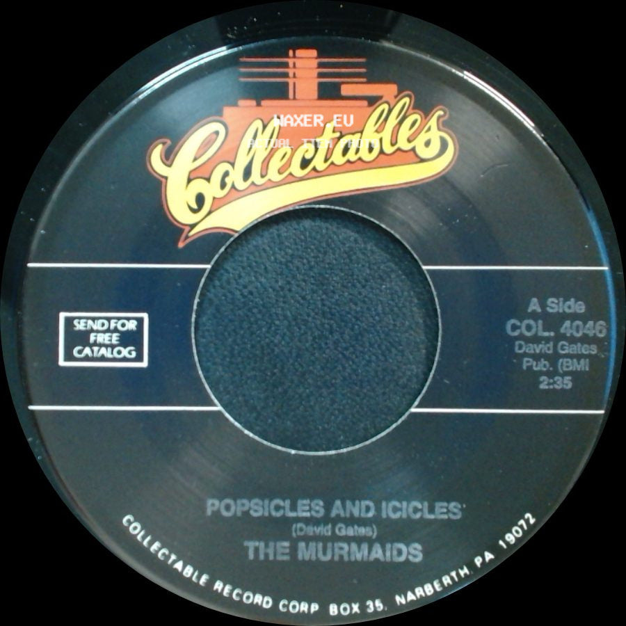 The Murmaids - Popsicles And Icicles / Blue Dress side A