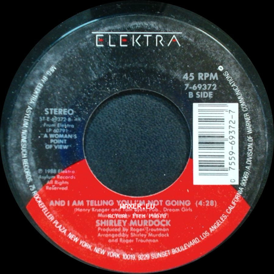 Shirley Murdock - Oh What A Feeling / And I Am Telling You I'm Not Going side B