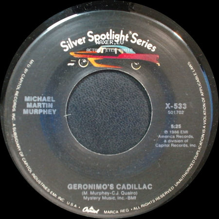 Michael Martin Murphey - Wildfire / Geronimo's Cadillac side B