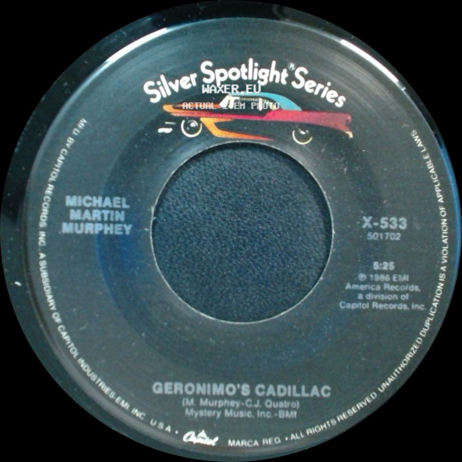 Michael Martin Murphey - Geronimo's Cadillac / Wildfire side A
