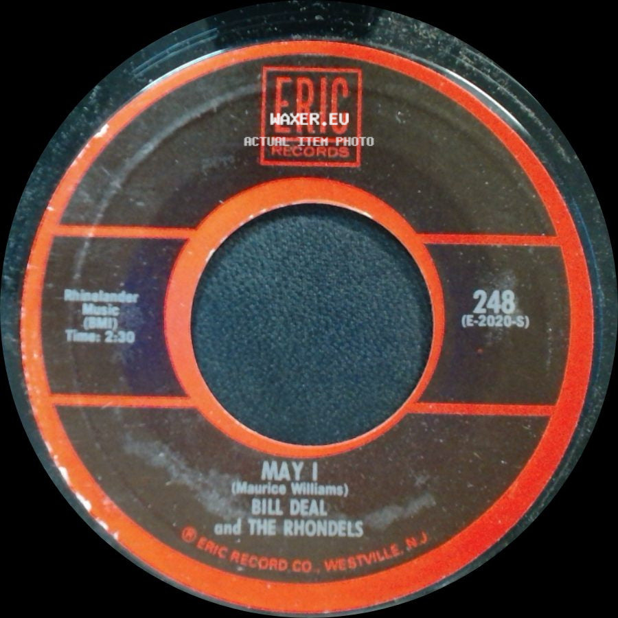 Bill Deal And The Rhondels - May I / I've Been Hurt side A