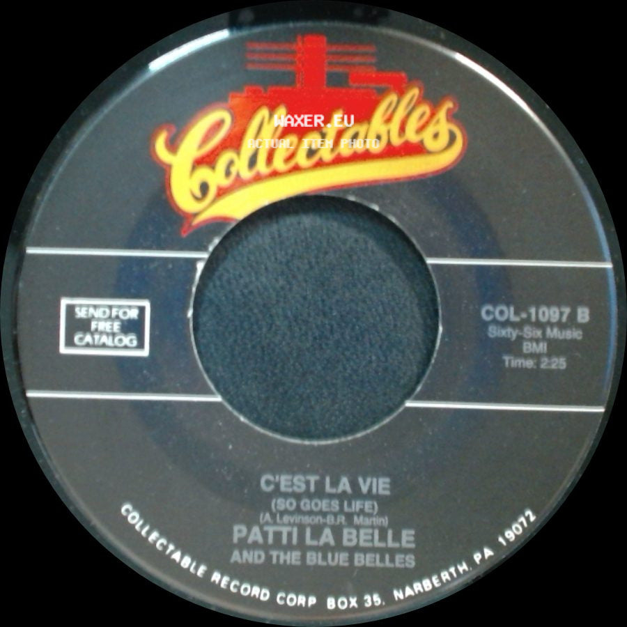 Patti La Belle And The Blue Belles - C'est La Vie (So Goes Life) / Down The Isle (Wedding Song) side A