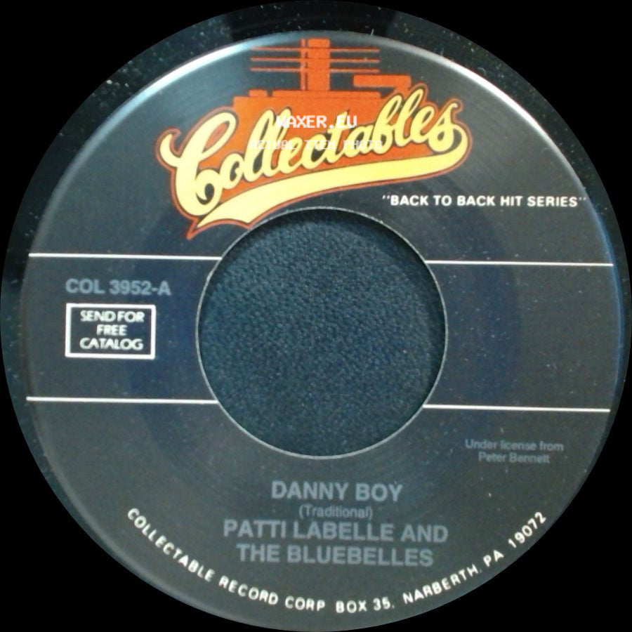Patti Labelle And The Bluebelles - Danny Boy / I Believe side A
