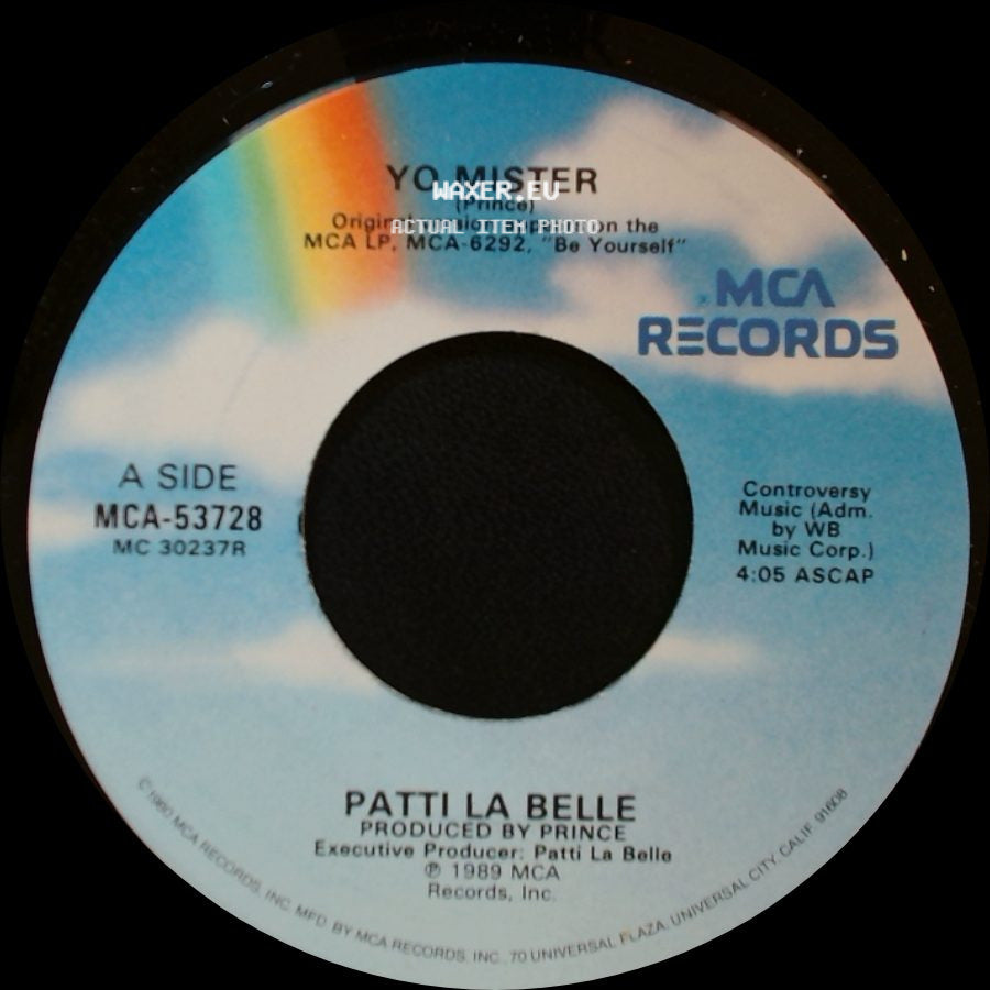 Patti La Belle - Yo Mister / I Can Fly side A