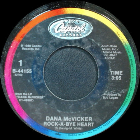 Dana Mcvicker - Rock-A-Bye Heart / It's All So New To Me side A