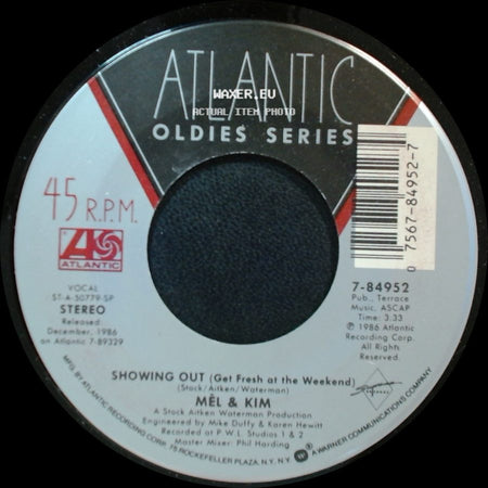 Mel & Kim - Showing Out (Get Fresh At The Weekend) / Respectable side A