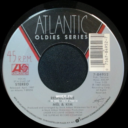 Mel & Kim - Showing Out (Get Fresh At The Weekend) / Respectable side B
