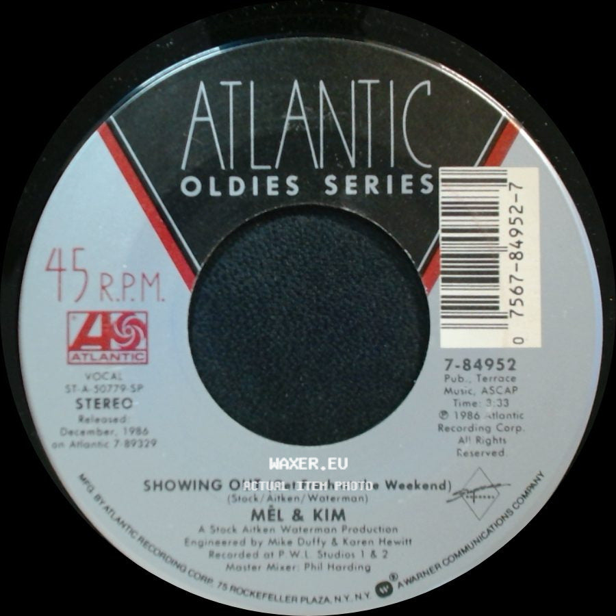 Mel & Kim - Showing Out (Get Fresh At The Weekend) / Respectable side A