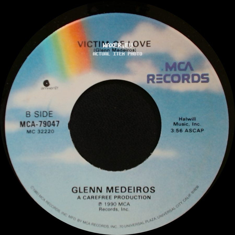 Glenn Medeiros - She Ain't Worth It (Featuring Bobby Brown) / Victim Of Love side B