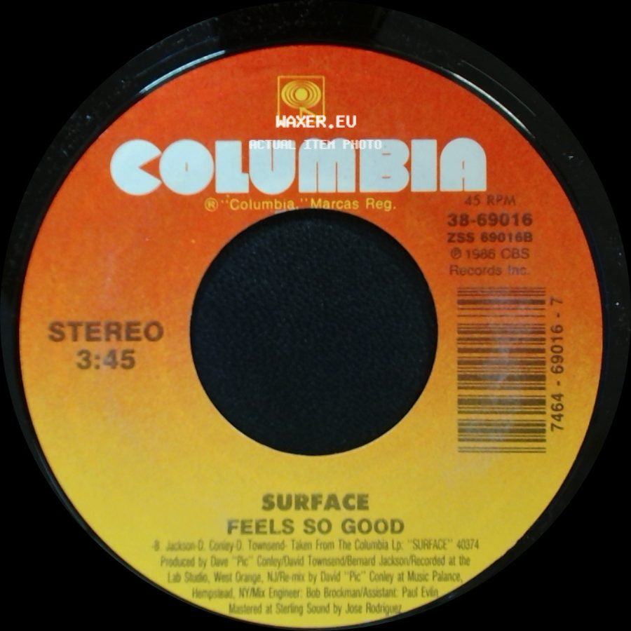 Surface - You Are My Everything / Feels So Good side B